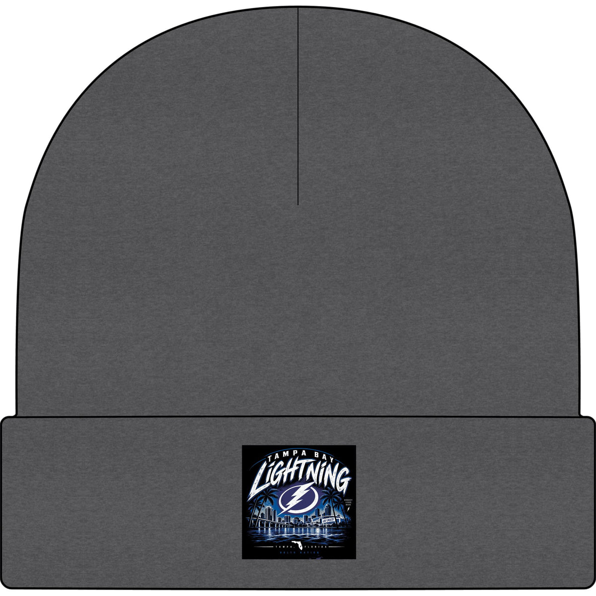 Lightning Strike Tampa Bay - AS Colour 1107 Cuff Beanie