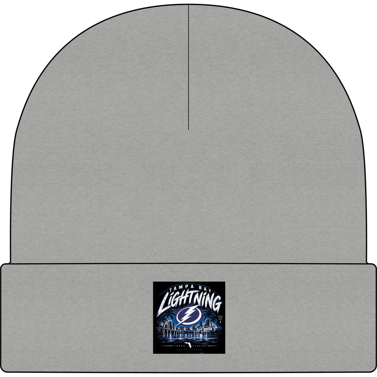Lightning Strike Tampa Bay - AS Colour 1107 Cuff Beanie