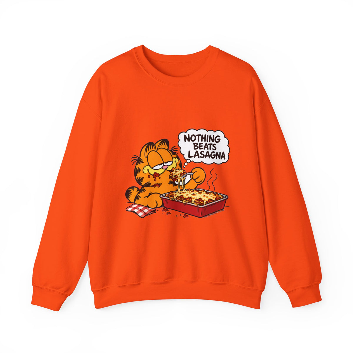 Nothing Beats Lasagna - Crewneck Sweatshirt