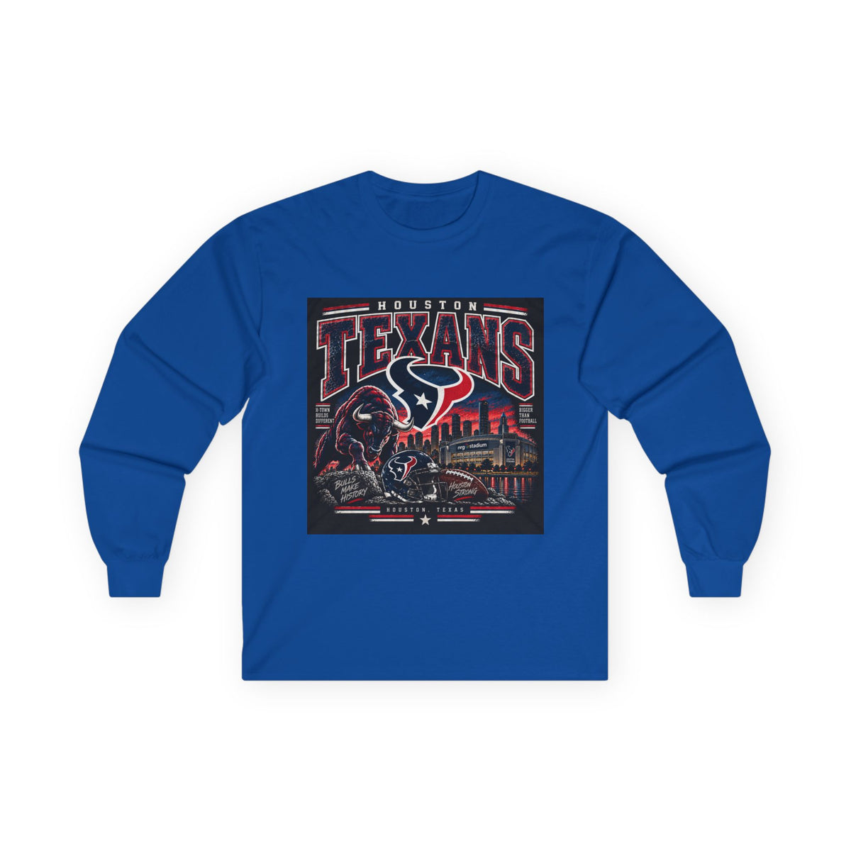 Houston Texans Gridiron Glory - Unisex Ultra Cotton Long Sleeve Tee