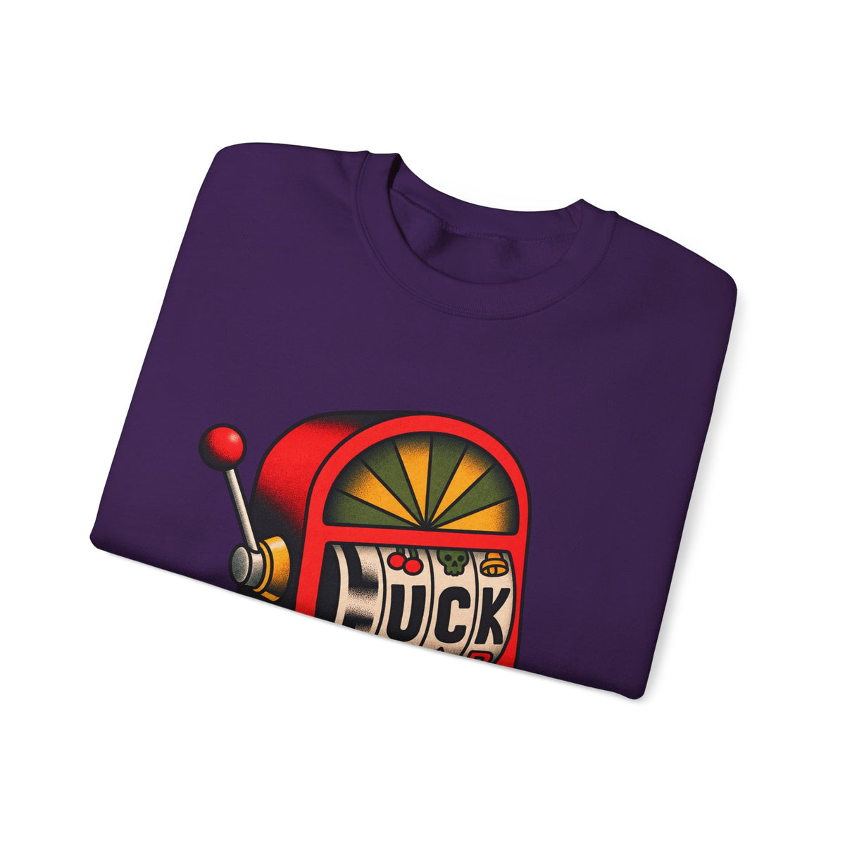 Fuck Slot Machine - Crewneck Sweatshirt