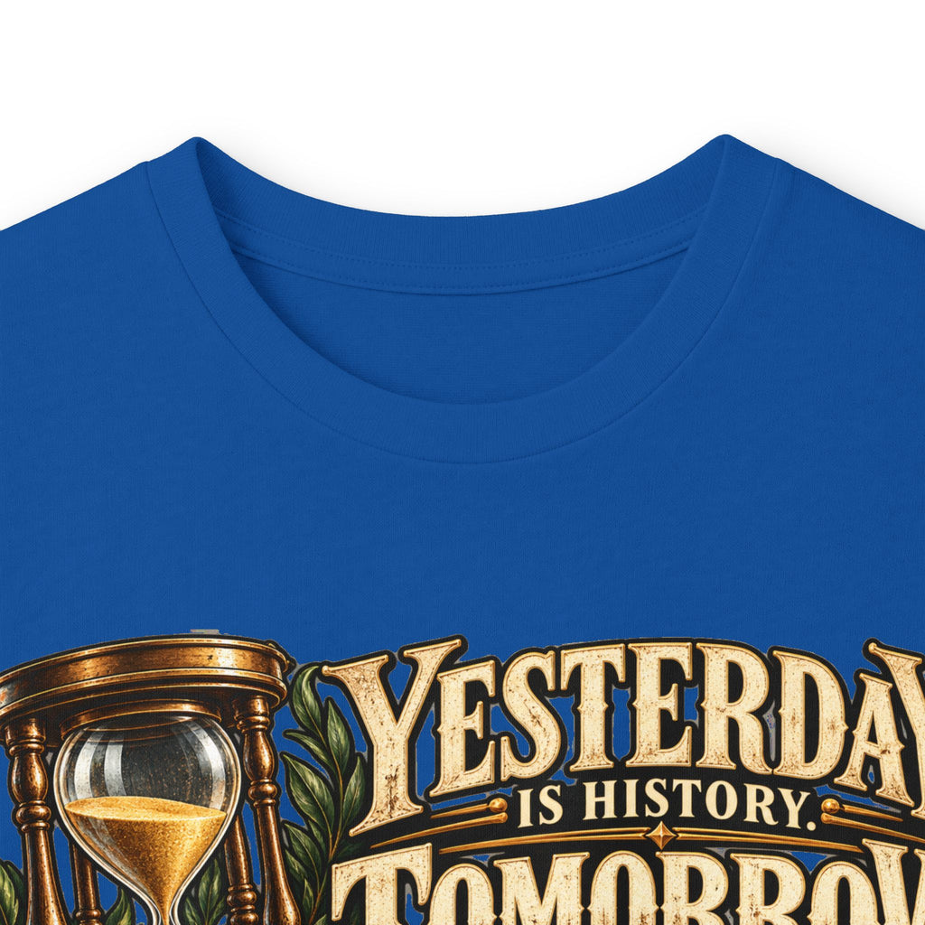 Yesterday Tomorrow Today - Transparent - Unisex Ultra Cotton Long Sleeve Tee
