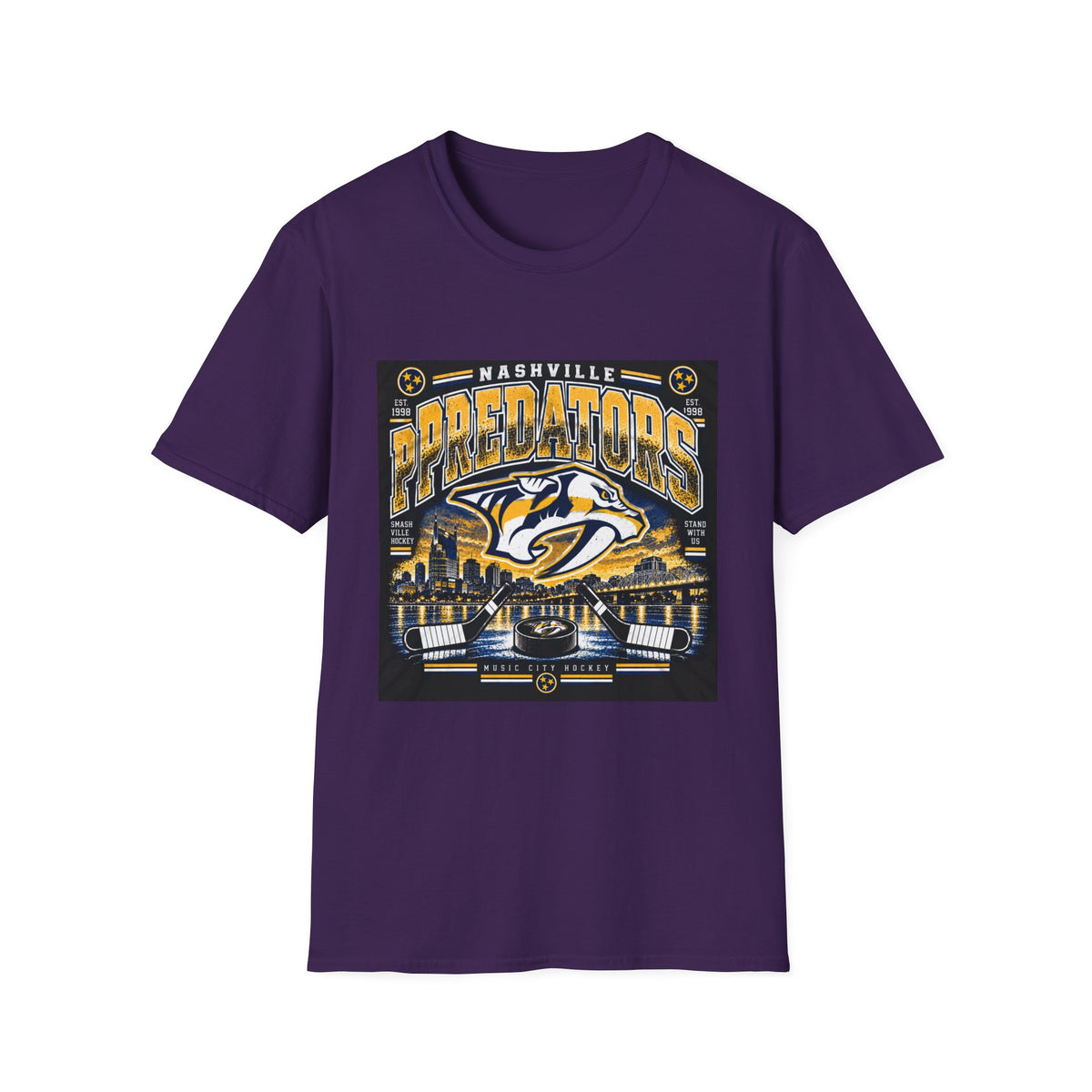 Nashville Predators Music City - Classic Tee