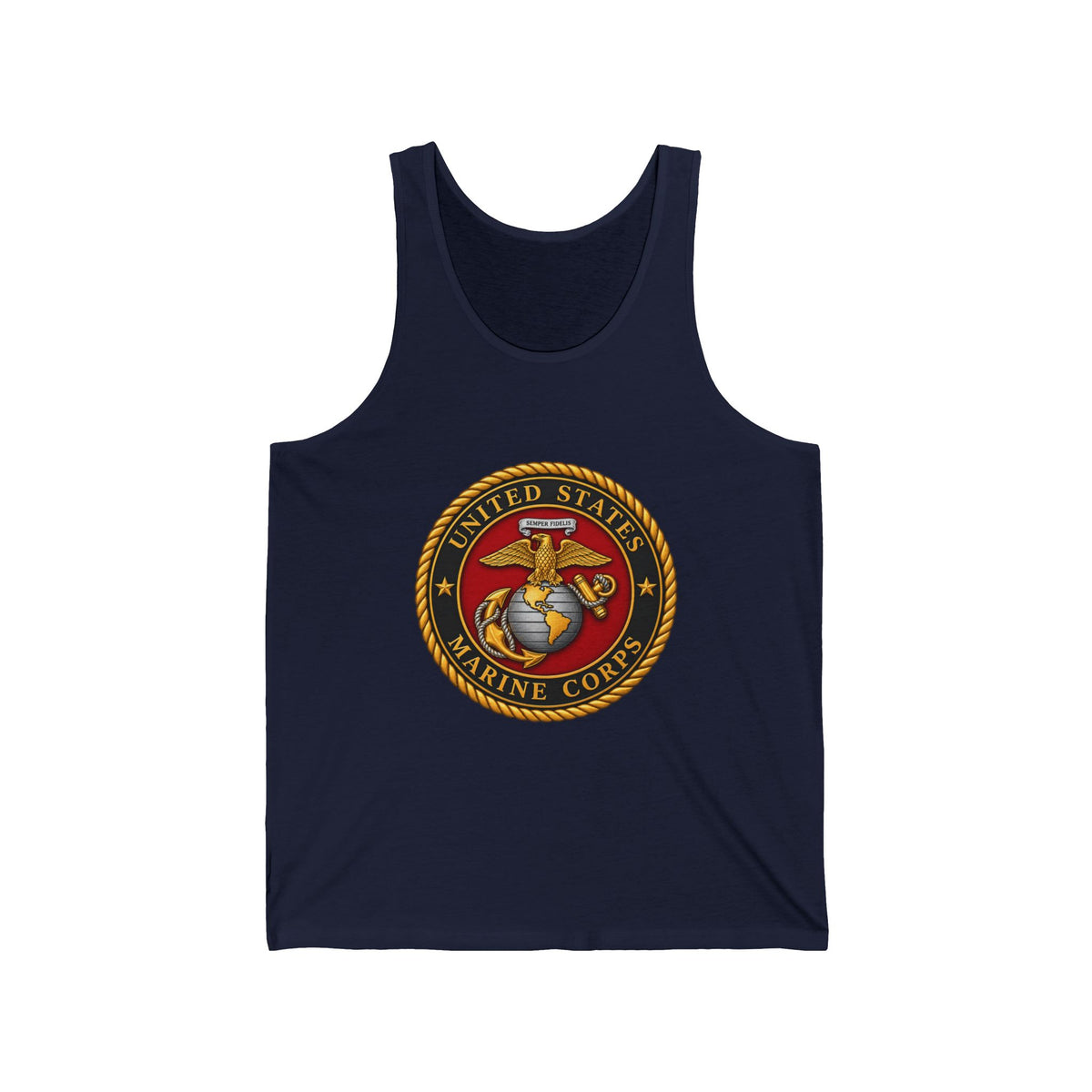 U.S. Marine Corps Emblem - Athletic Tank