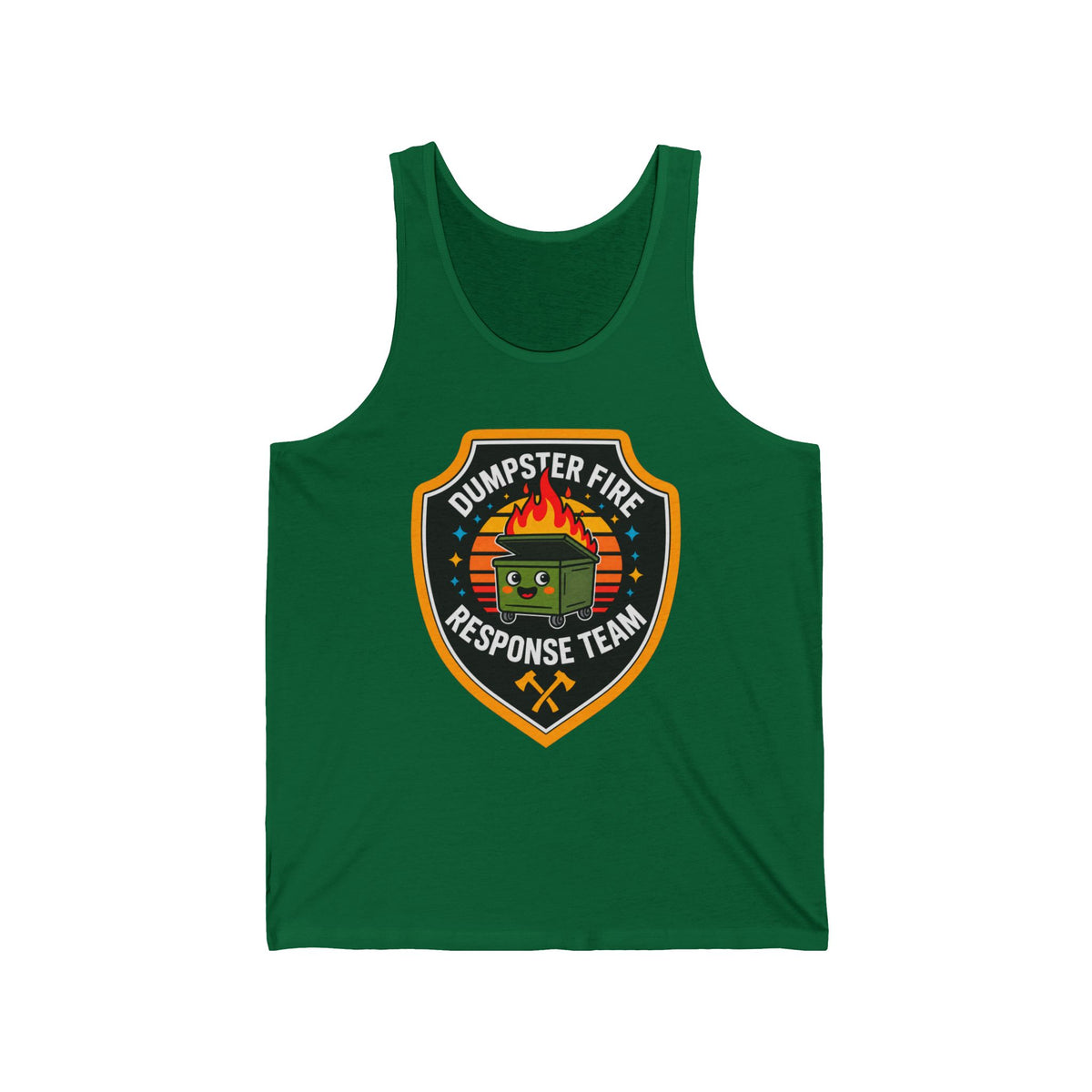 Dumpster Fire Response Team - Athletic Tank