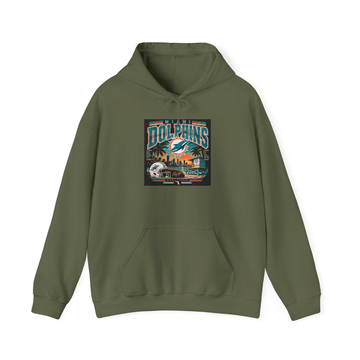 Miami Dolphins Paradise - Hoodie