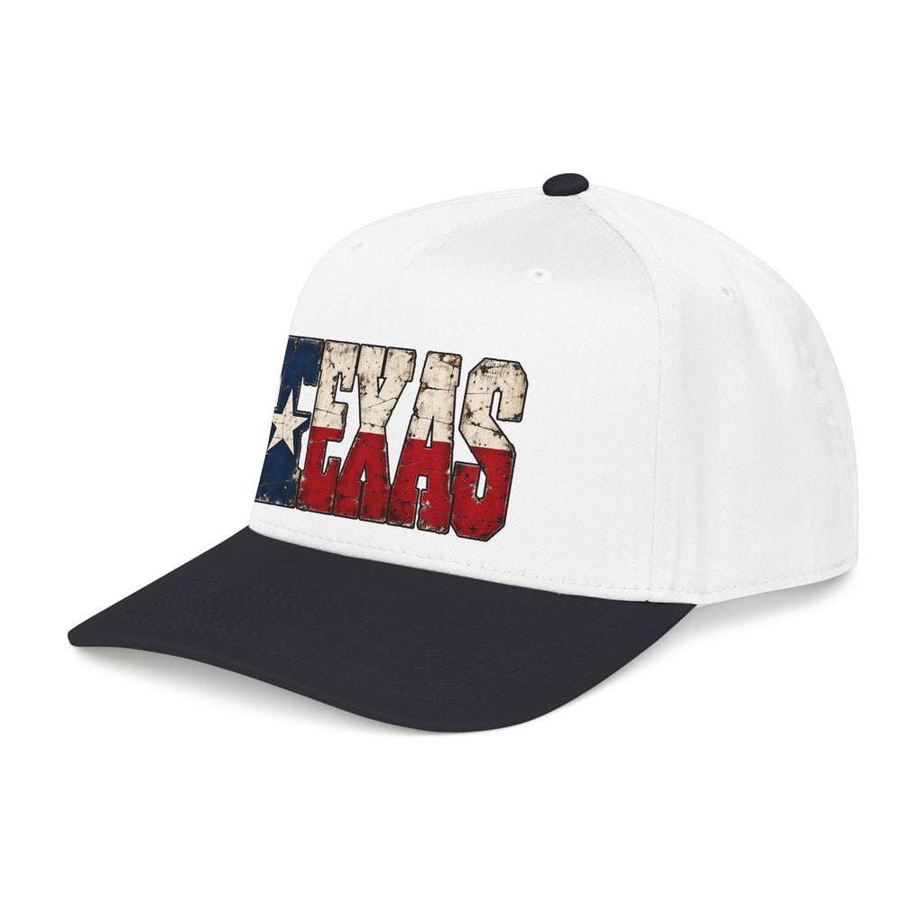 Texas Flag Block Letters - OTTO Baseball Hat
