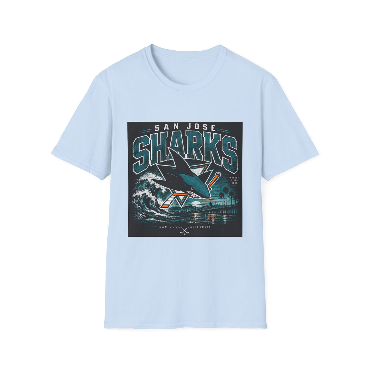 Sharks Wave Hockey Tee - Classic Tee