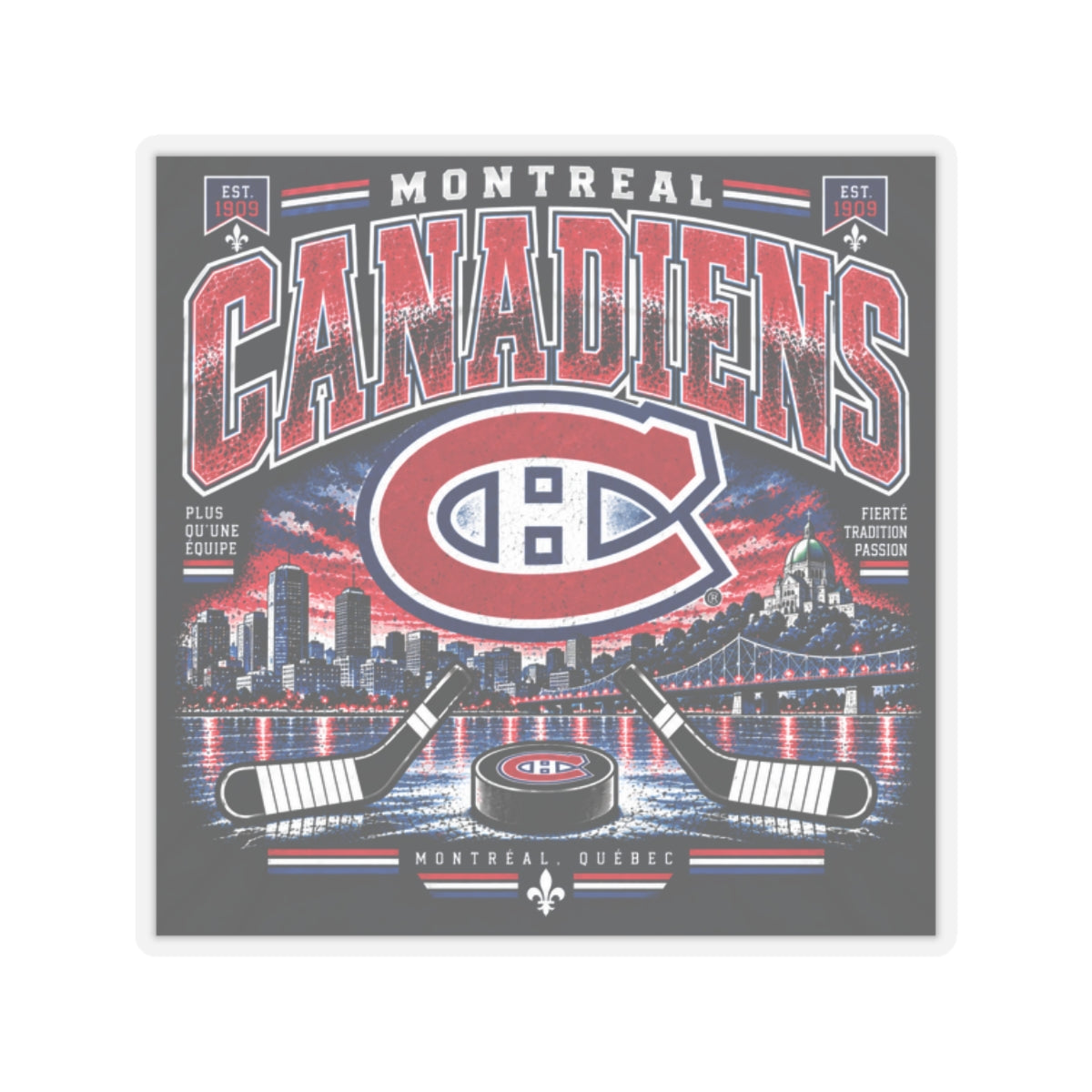 Montreal Canadiens - Kiss-Cut Sticker