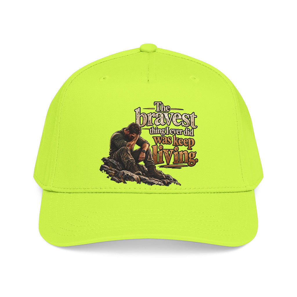 The Bravest Thing I Ever Did Was Keep Living - OTTO Baseball Hat