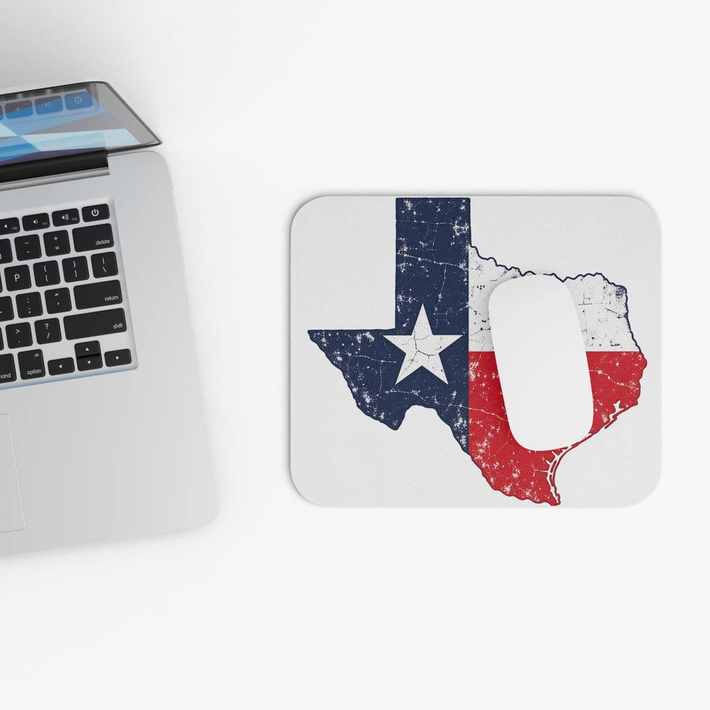 Weathered Texas Flag - Mouse Pad