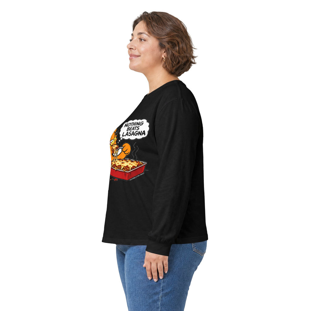 Nothing Beats Lasagna - Unisex Ultra Cotton Long Sleeve Tee