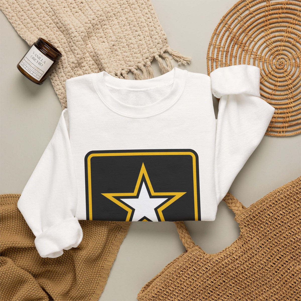 Army Strong Star - Crewneck Sweatshirt