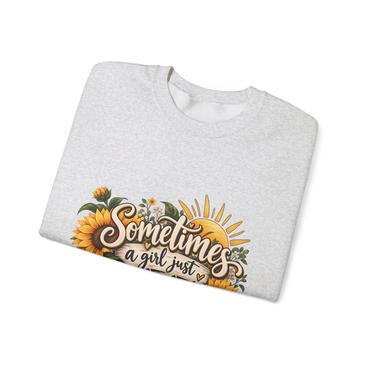 Sunshine Motivation Tee - Crewneck Sweatshirt