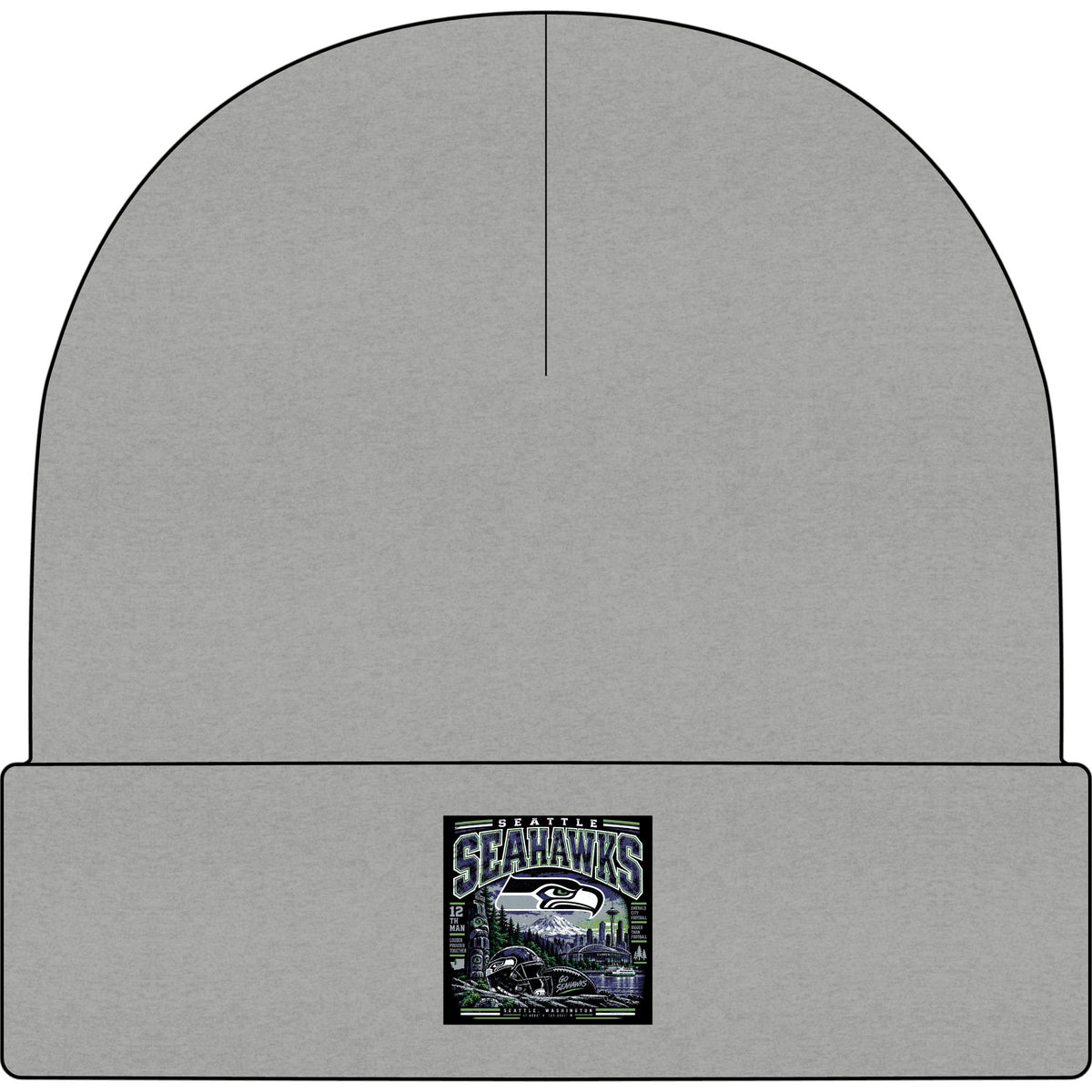 Seattle Seahawks Pride - AS Colour 1107 Cuff Beanie