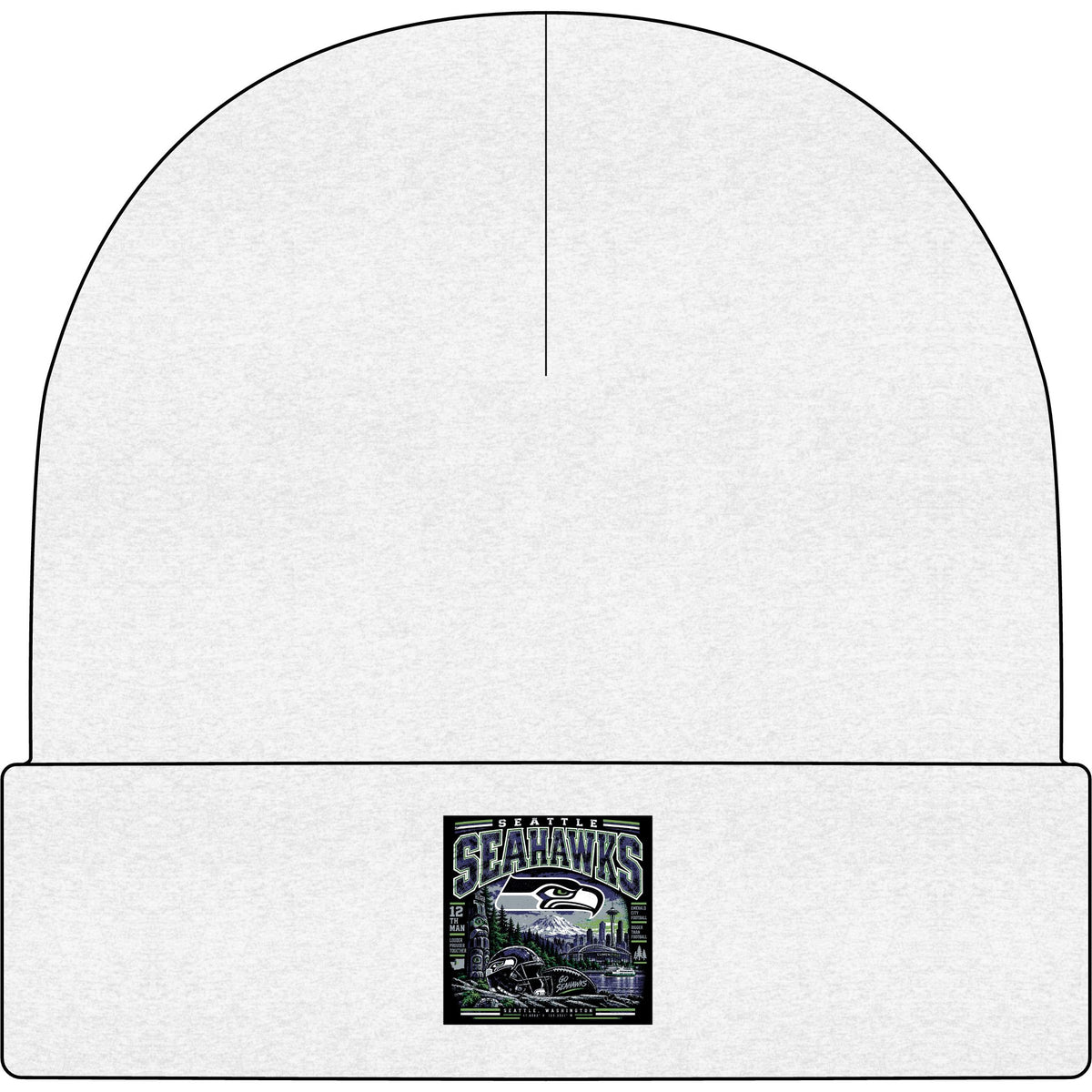 Seattle Seahawks Pride - AS Colour 1107 Cuff Beanie