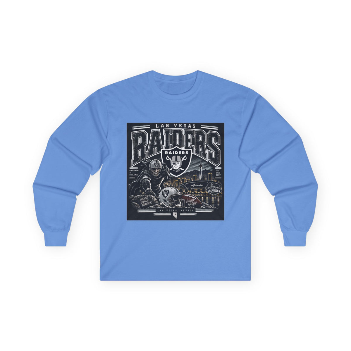 Las Vegas Raiders Nation - Unisex Ultra Cotton Long Sleeve Tee