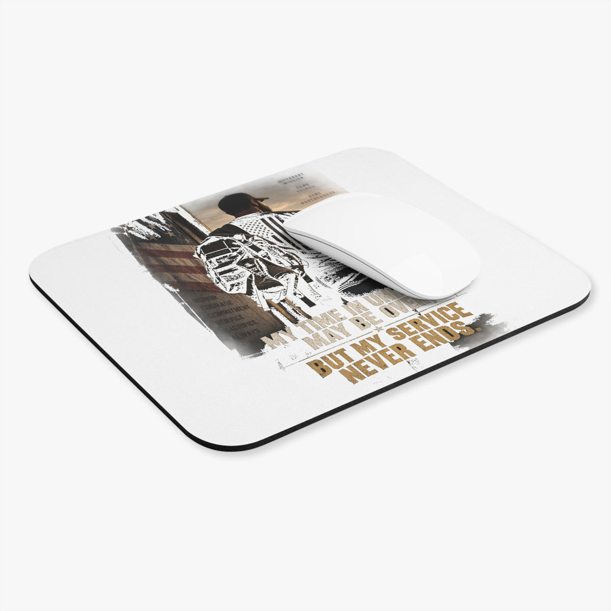 Service Never Ends - Mouse Pad