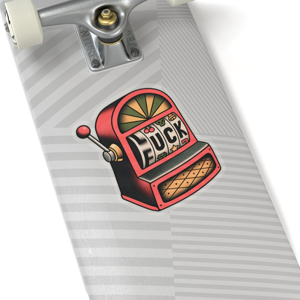 Fuck Slot Machine - Kiss-Cut Sticker