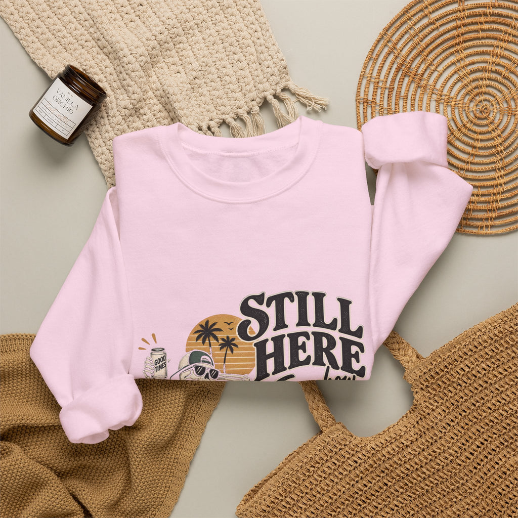 Still Here Somehow - Crewneck Sweatshirt