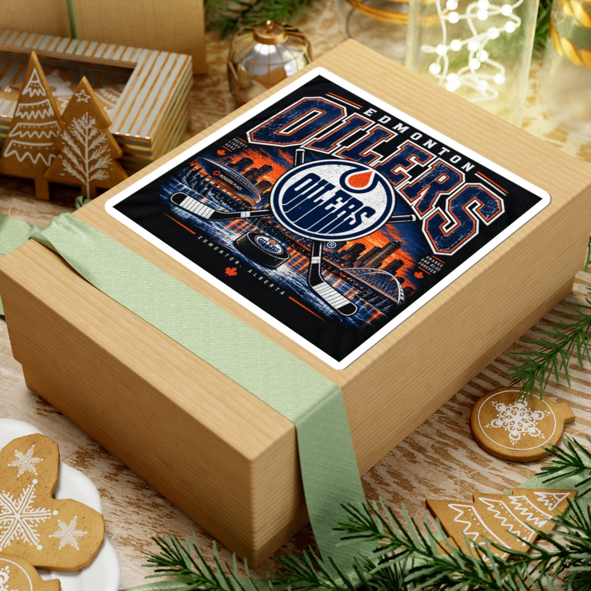 Edmonton Oilers - Kiss-Cut Sticker