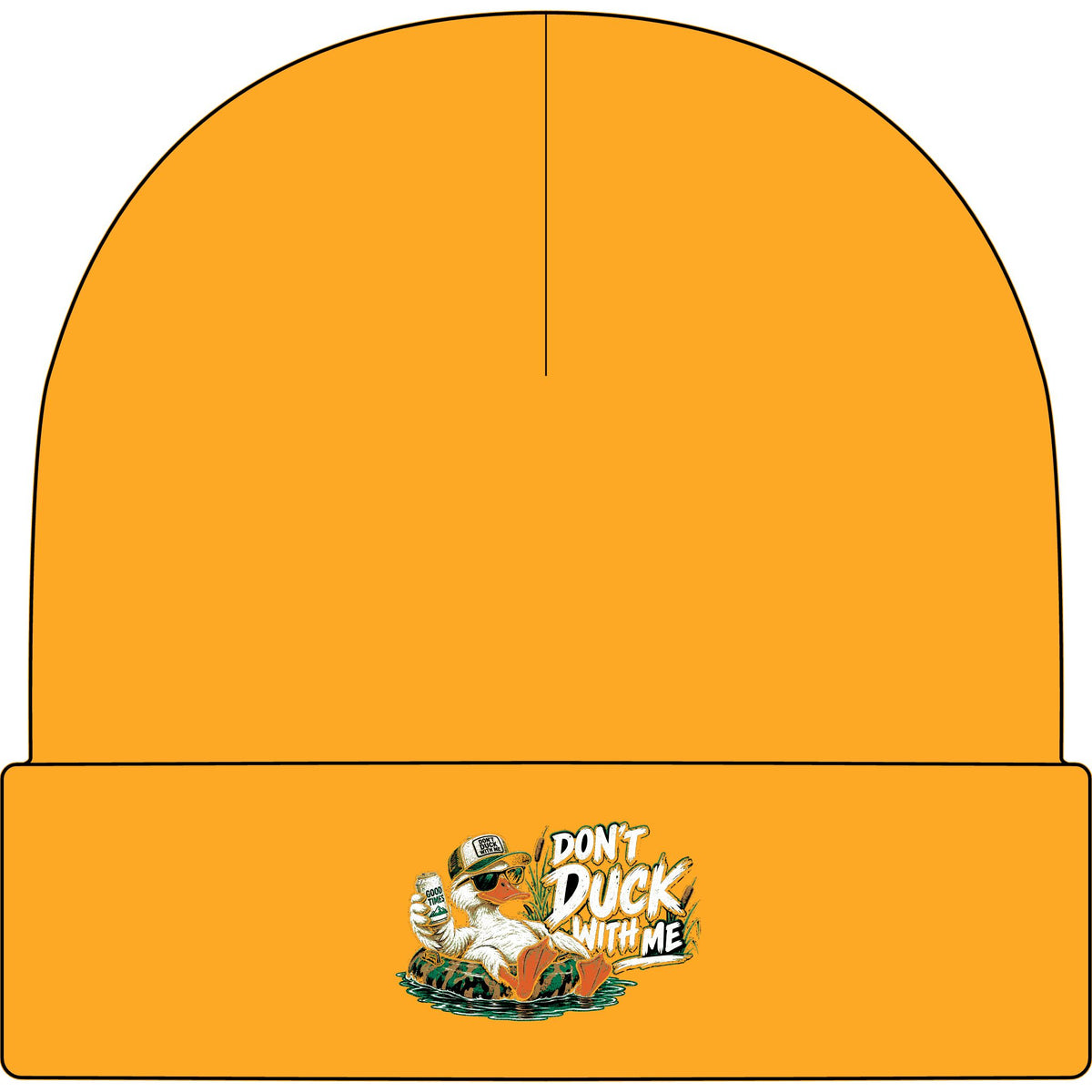 Duck With Me Camo - AS Colour 1107 Cuff Beanie