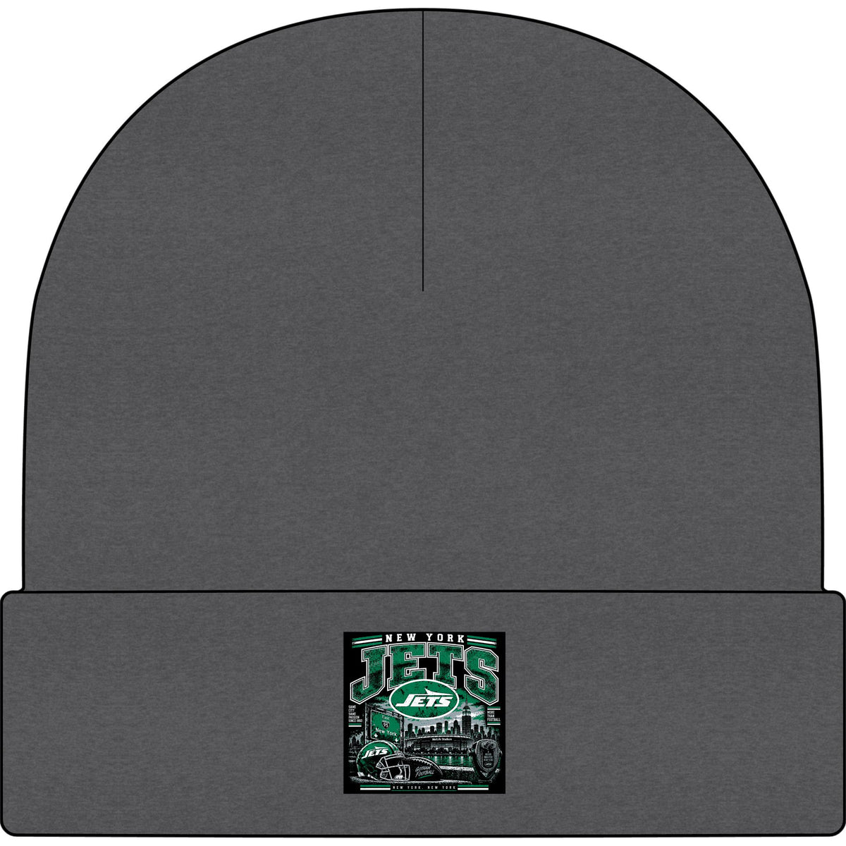 New York Jets Skyline - AS Colour 1107 Cuff Beanie