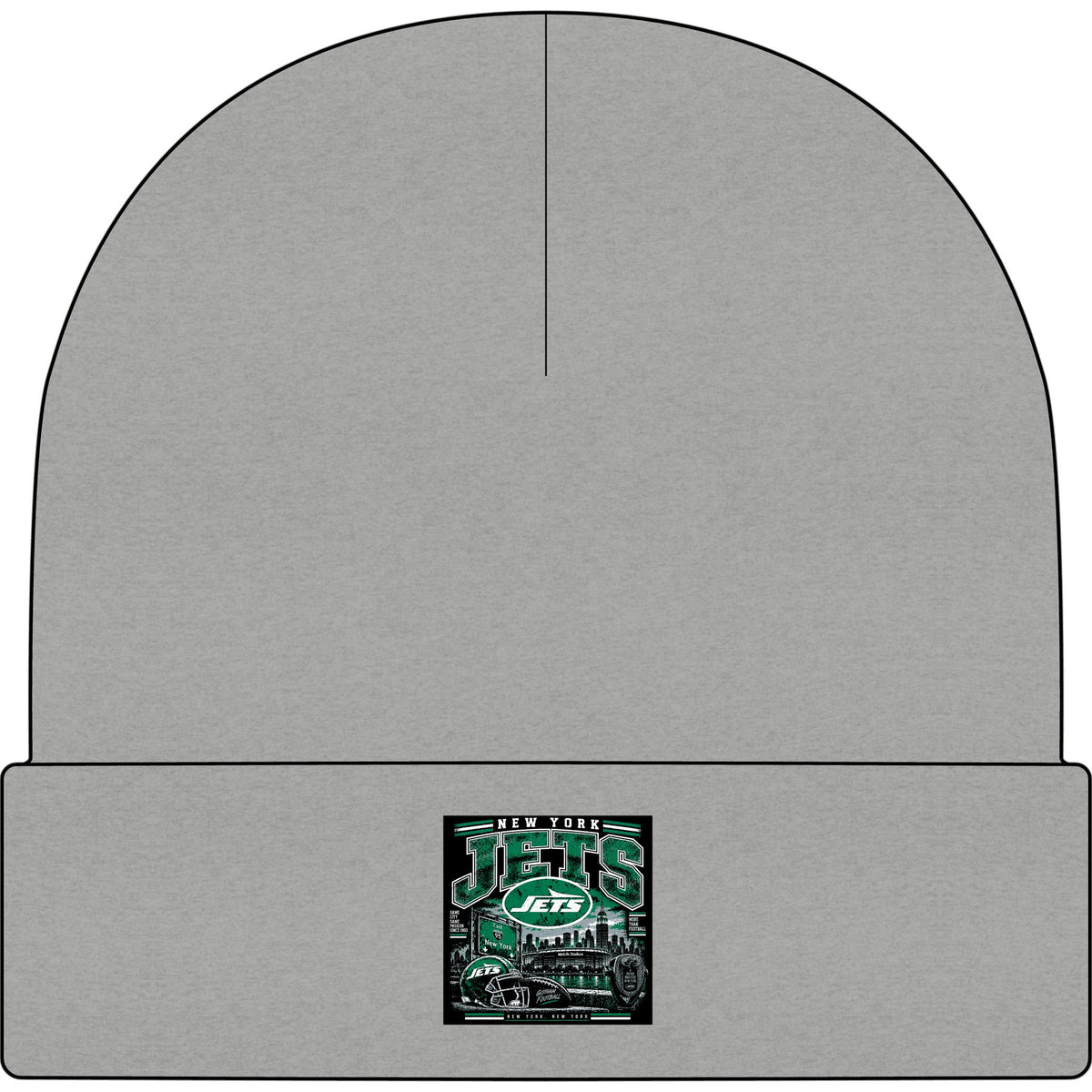 New York Jets Skyline - AS Colour 1107 Cuff Beanie