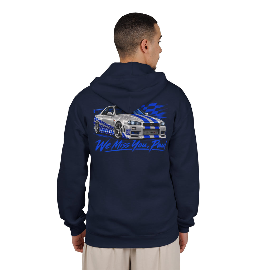 We miss you Paul - Full-Zip Hooded Sweatshirt