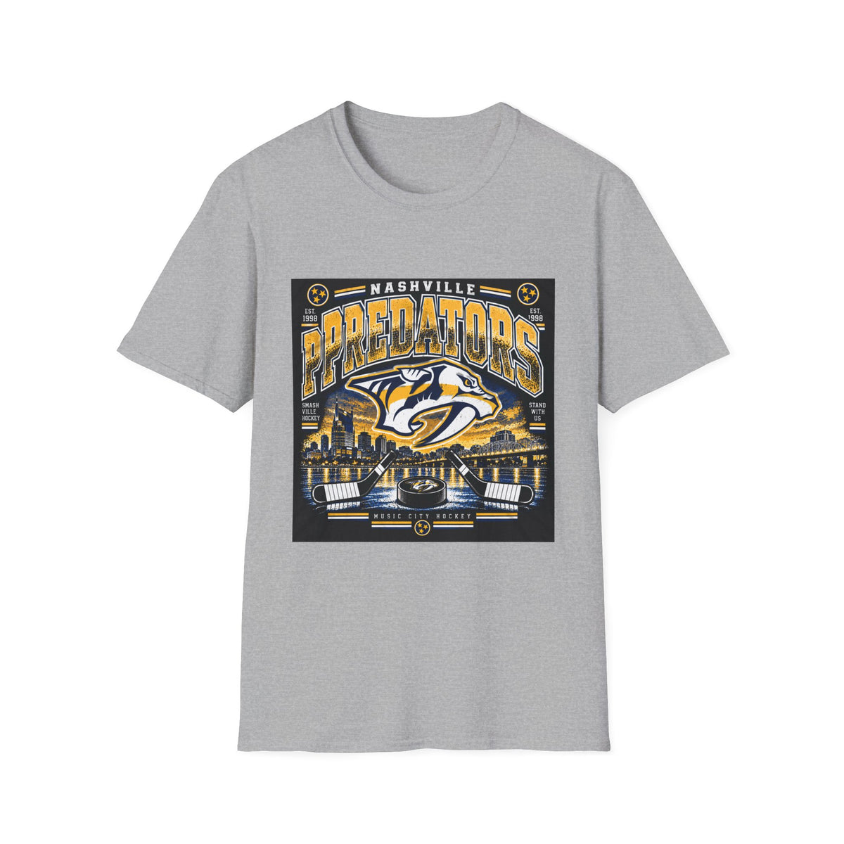Nashville Predators Music City - Classic Tee
