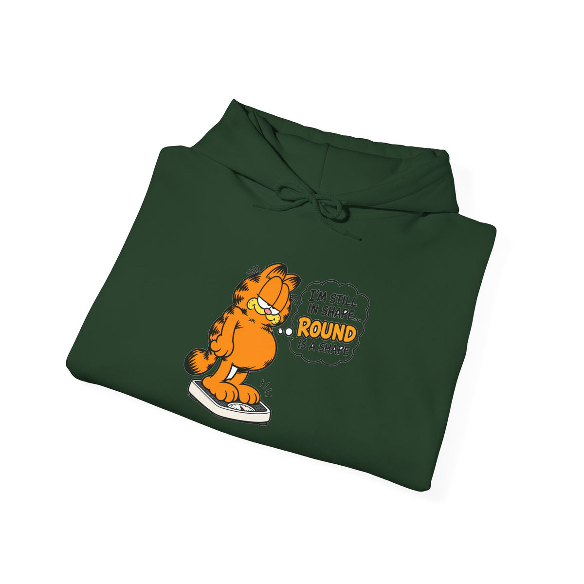 Round Shape Garfield - Hoodie