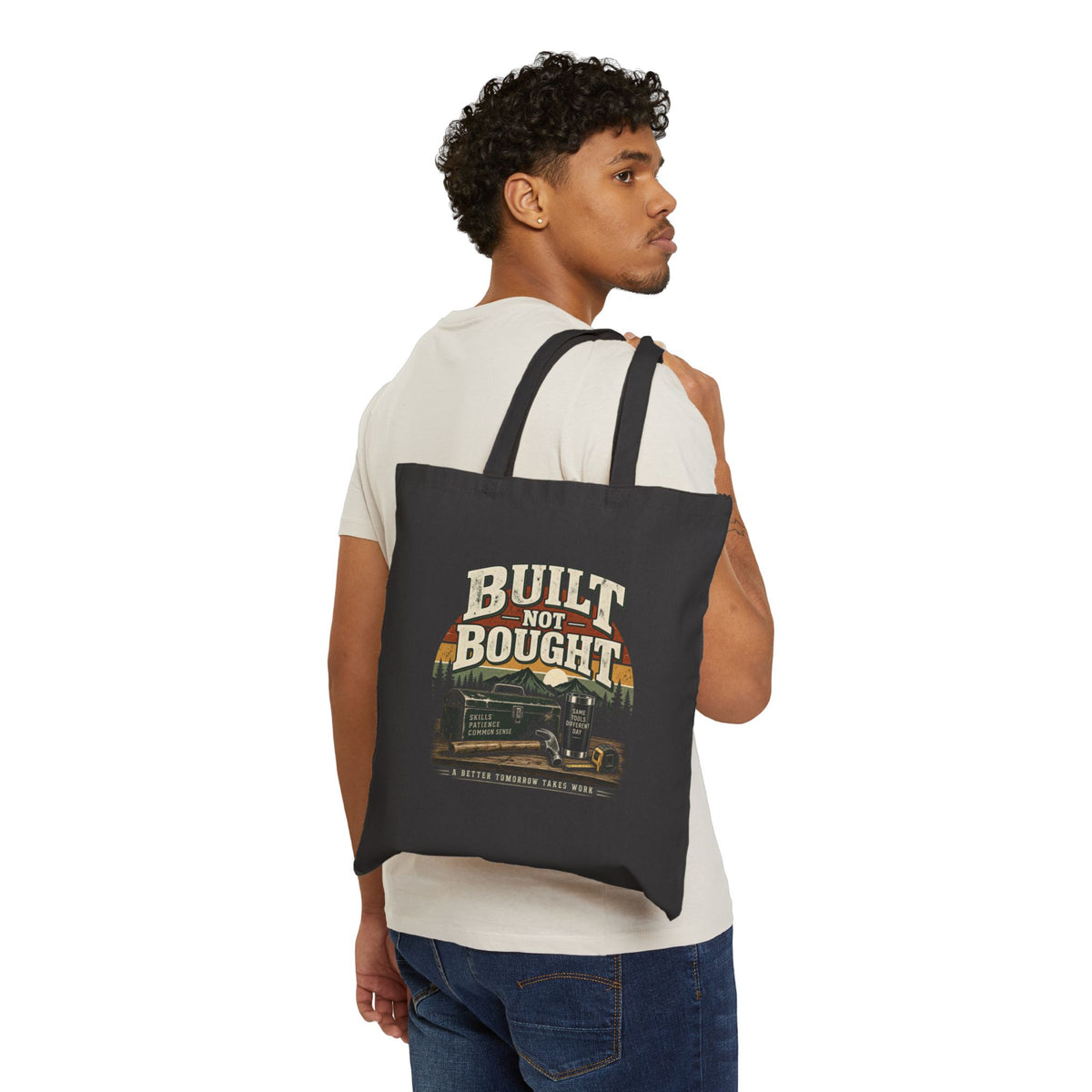 Built Not Bought - Canvas Tote