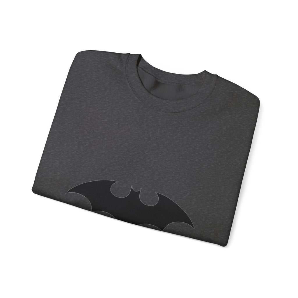 Midnight Bat Emblem - Crewneck Sweatshirt