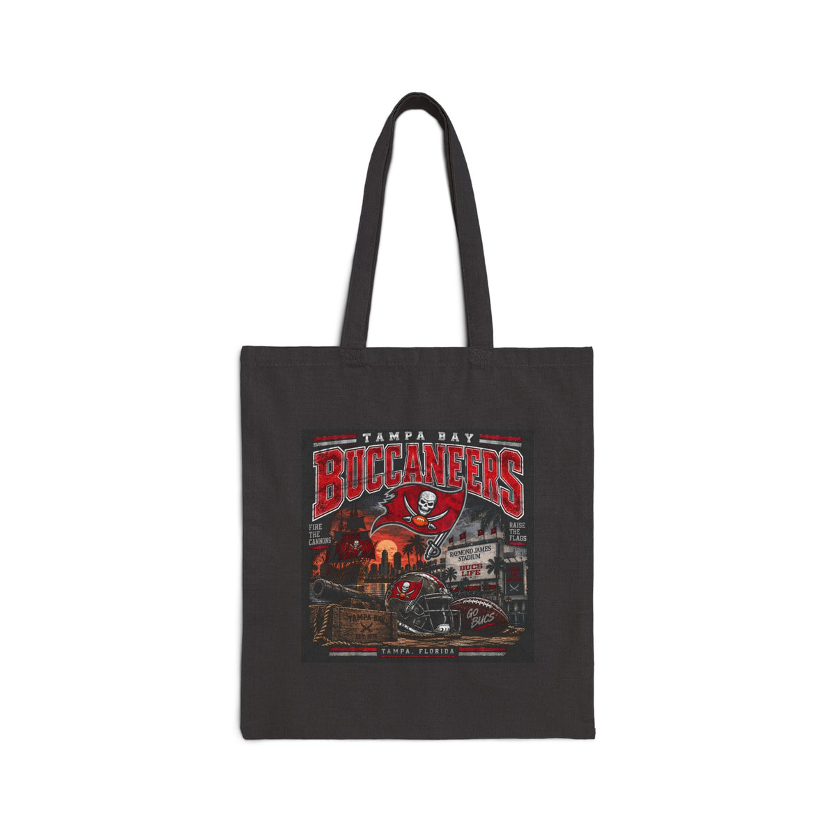 Tampa Bay Buccaneers Pirate Heritage - Canvas Tote