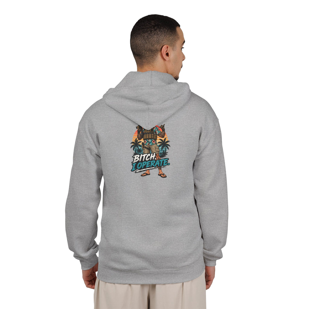 Beach Operator - Full-Zip Hooded Sweatshirt