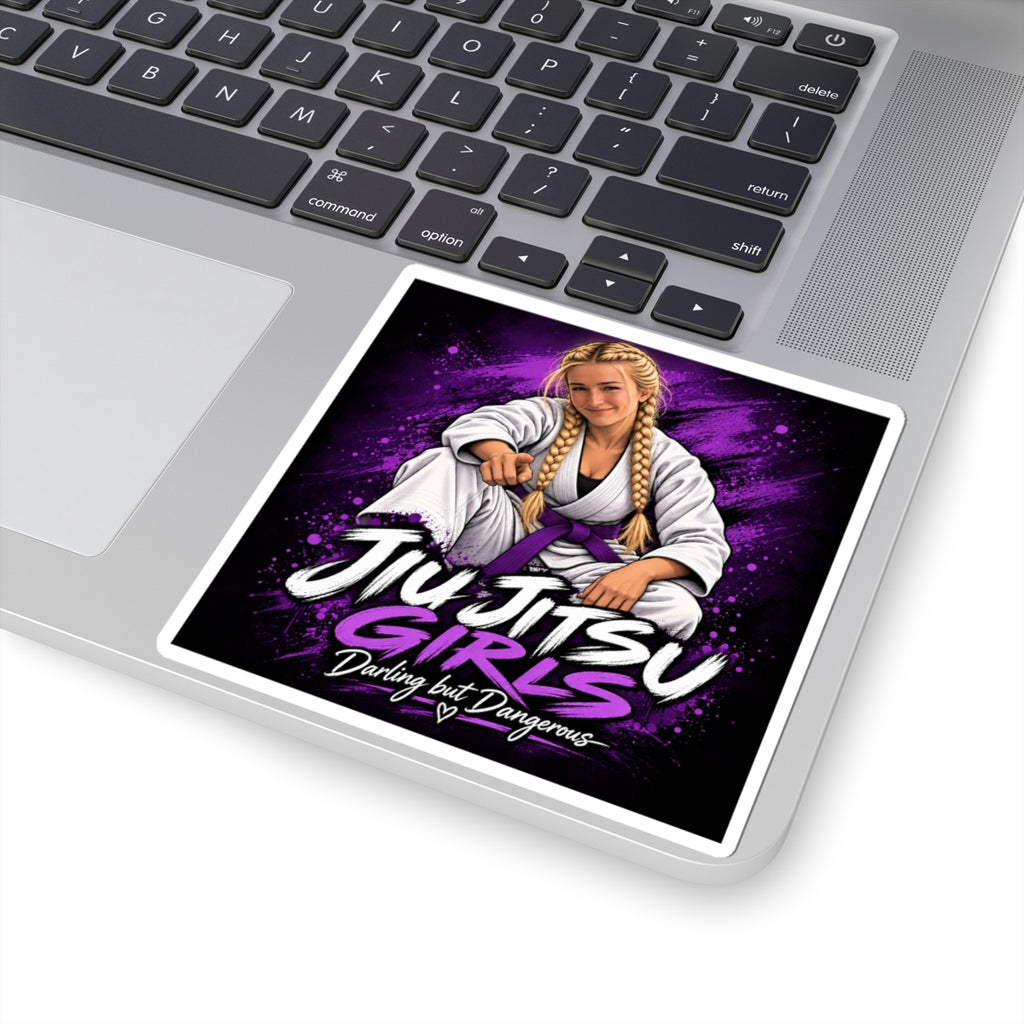 Jiu Jitsu Girls - Kiss-Cut Sticker