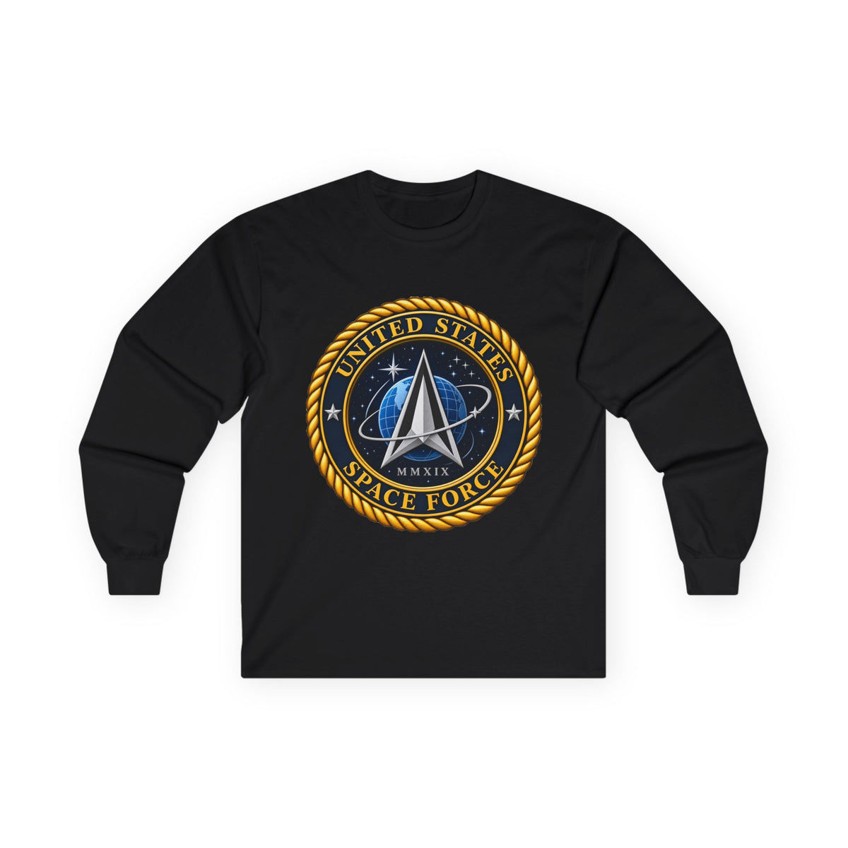 U.S. Space Force Emblem - Unisex Ultra Cotton Long Sleeve Tee