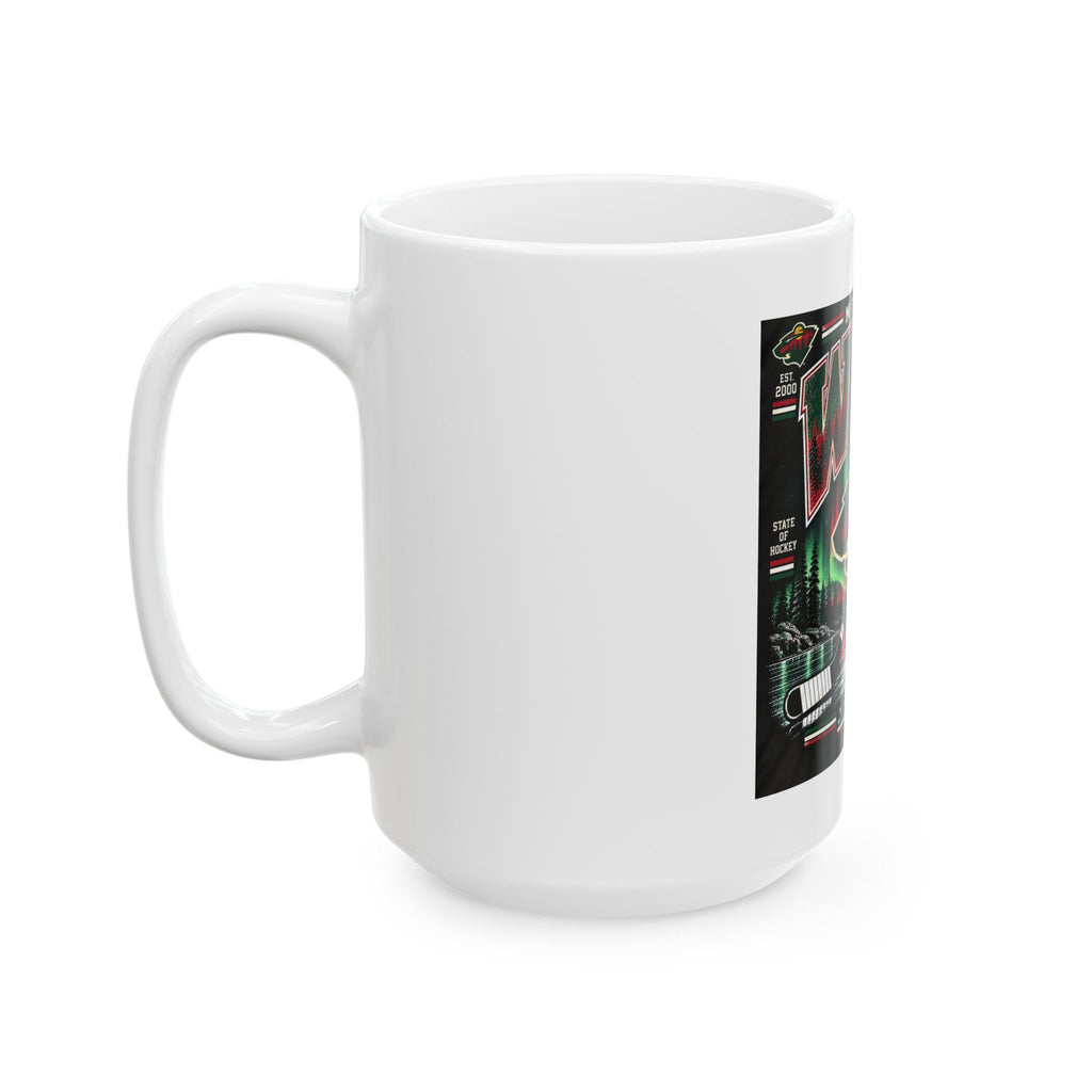 Wild North Hockey Tee - Ceramic Mug 11oz and 15oz