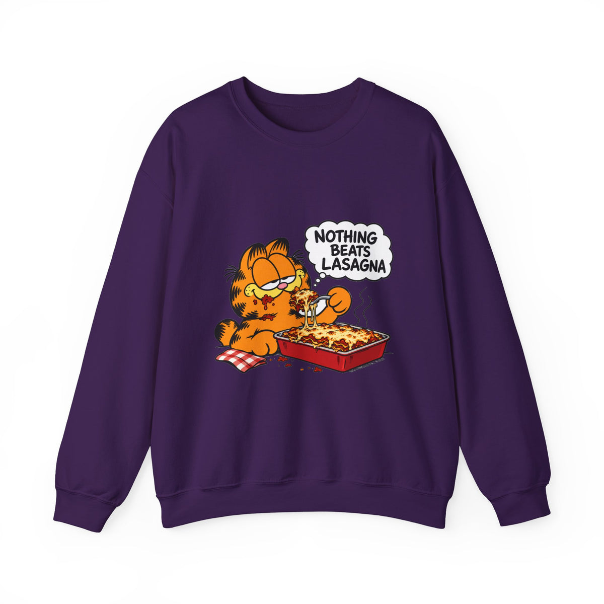 Nothing Beats Lasagna - Crewneck Sweatshirt
