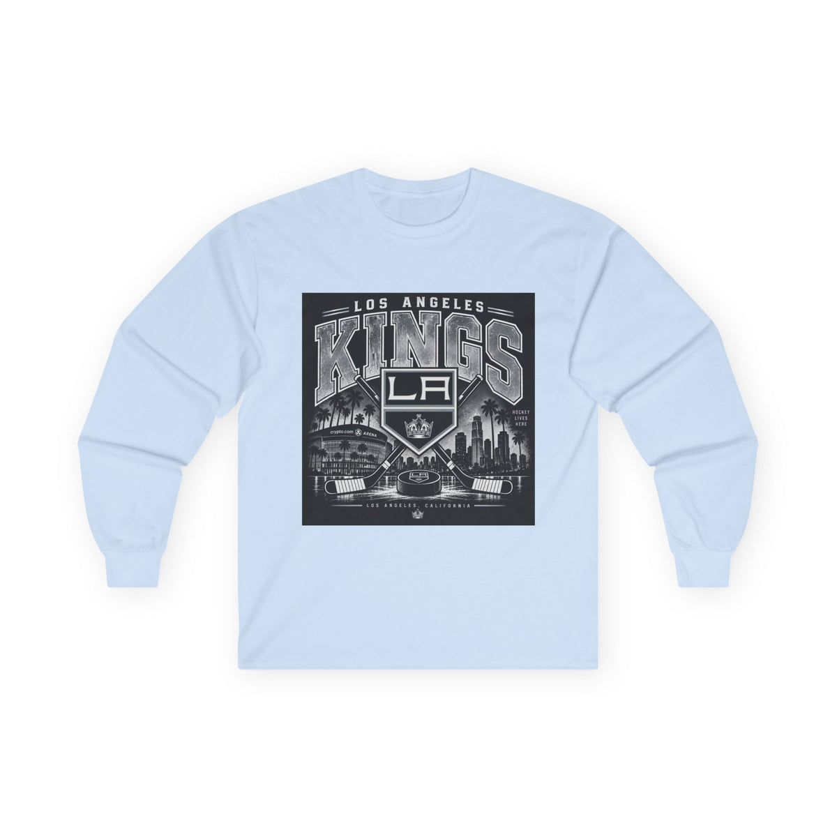 LA Kings Hockey Lives Here - Unisex Ultra Cotton Long Sleeve Tee