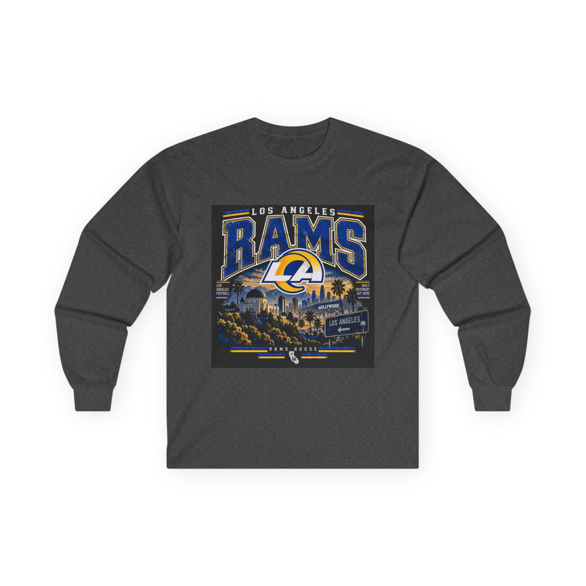 LA Rams House Pride - Unisex Ultra Cotton Long Sleeve Tee