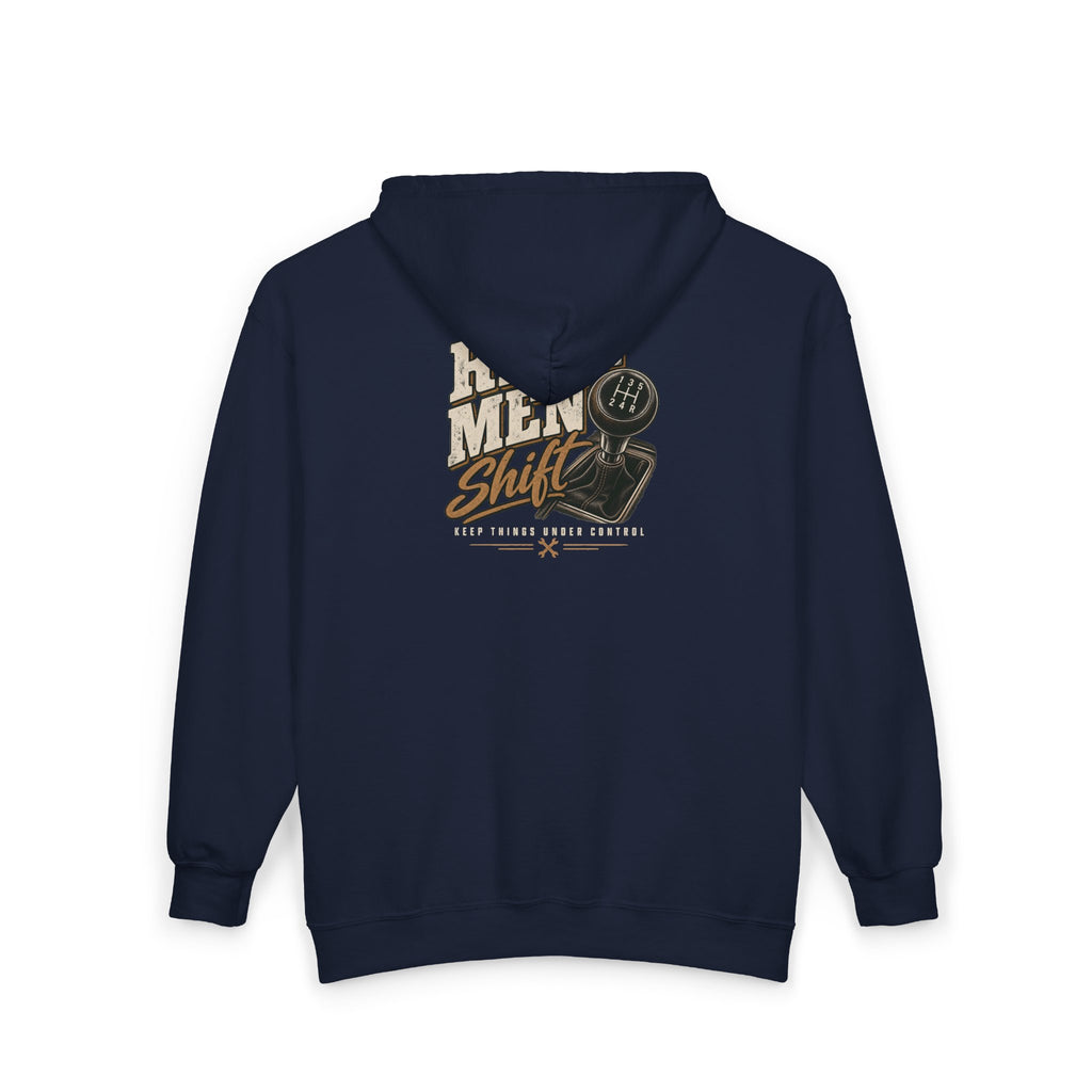 Real Men Shift - Full-Zip Hooded Sweatshirt