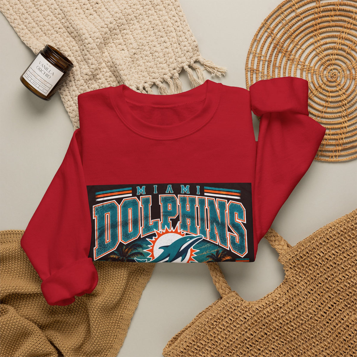 Miami Dolphins - Crewneck Sweatshirt