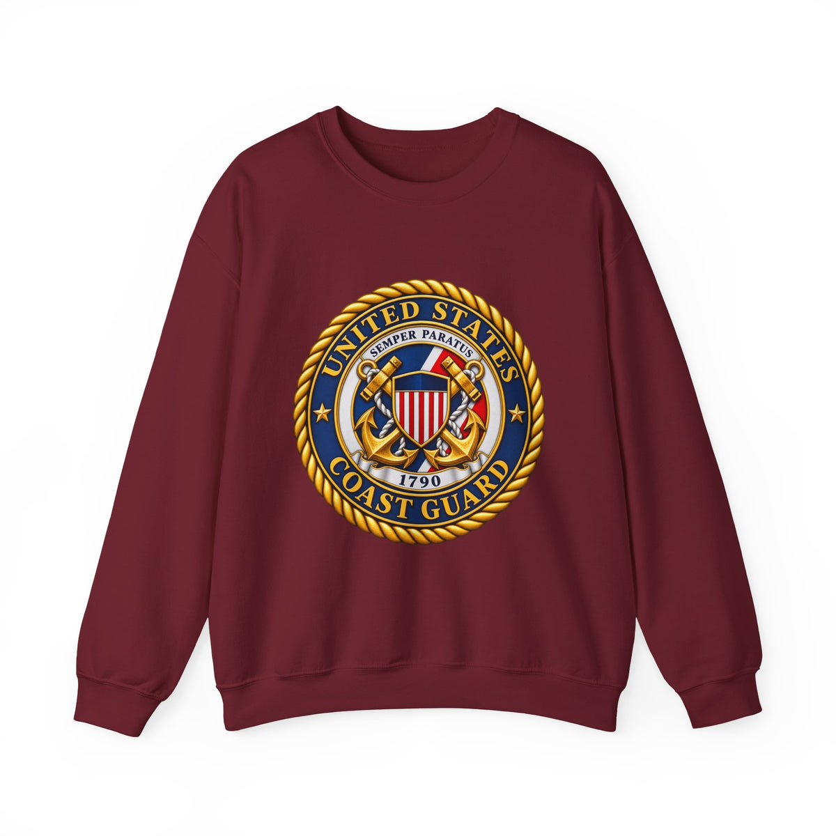 U.S. Coast Guard Emblem - Crewneck Sweatshirt