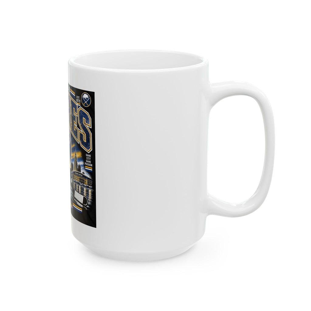 Buffalo Sabres Heritage Shield - Ceramic Mug 11oz and 15oz