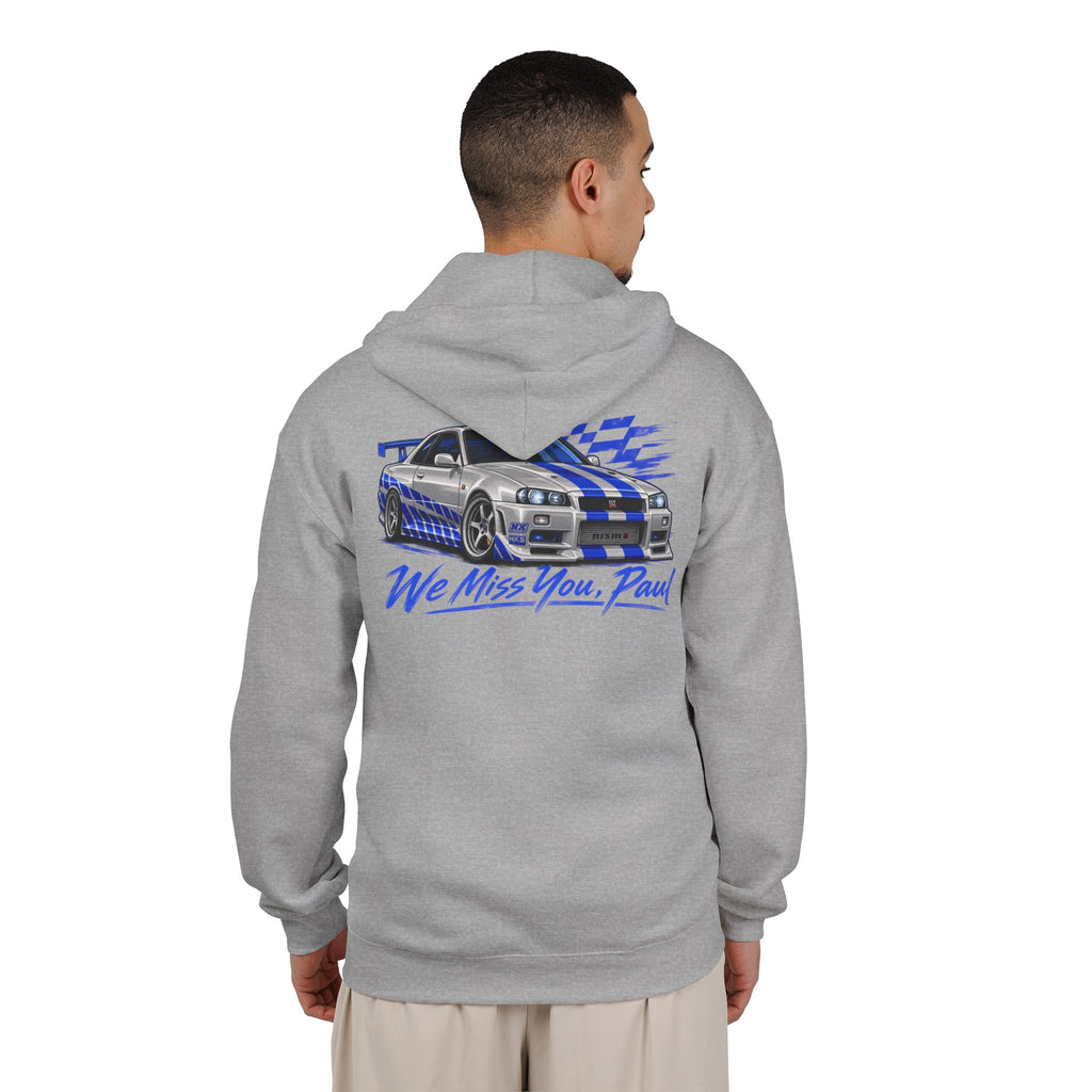 We miss you Paul - Full-Zip Hooded Sweatshirt
