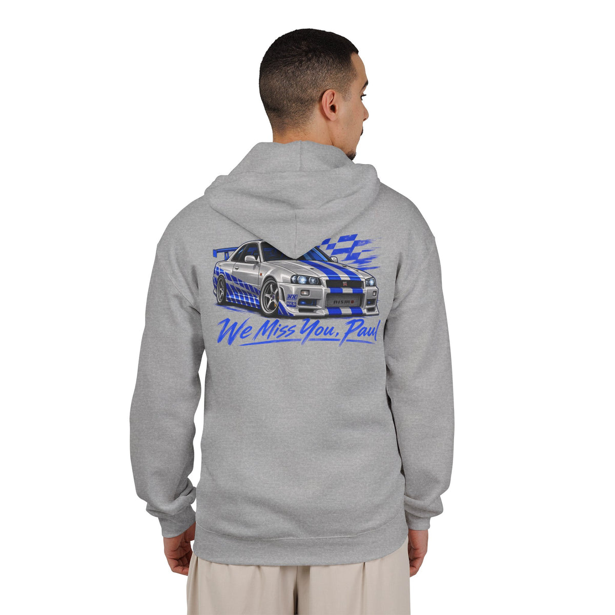 We miss you Paul - Full-Zip Hooded Sweatshirt