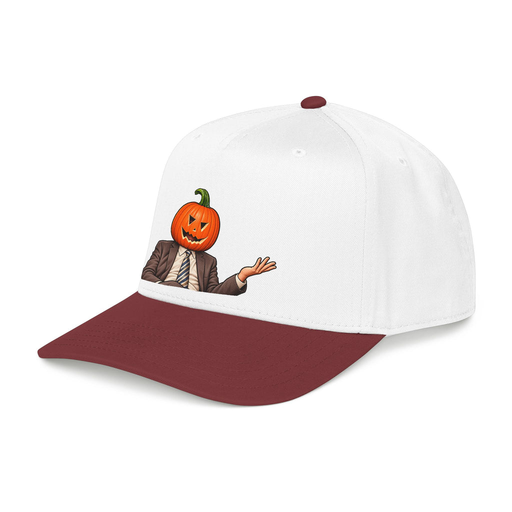 Pumpkin Head Office Cartoon - OTTO Baseball Hat