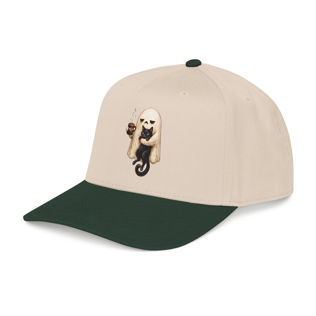 Meh Ghost and Black Cat - OTTO Baseball Hat