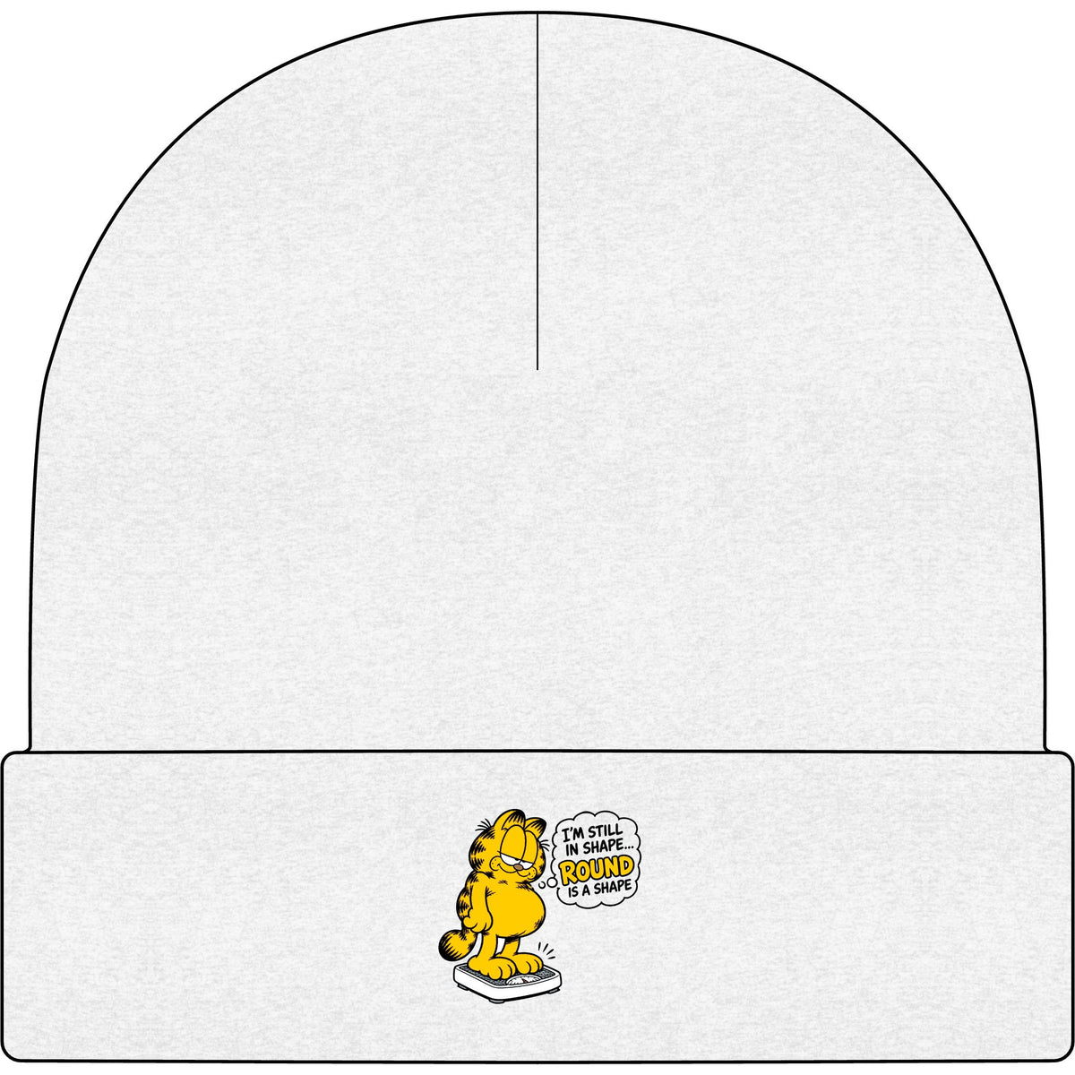Round Shape Garfield - AS Colour 1107 Cuff Beanie